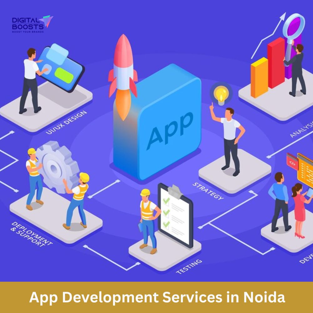 App Development Services In Noida - Digital Boosts